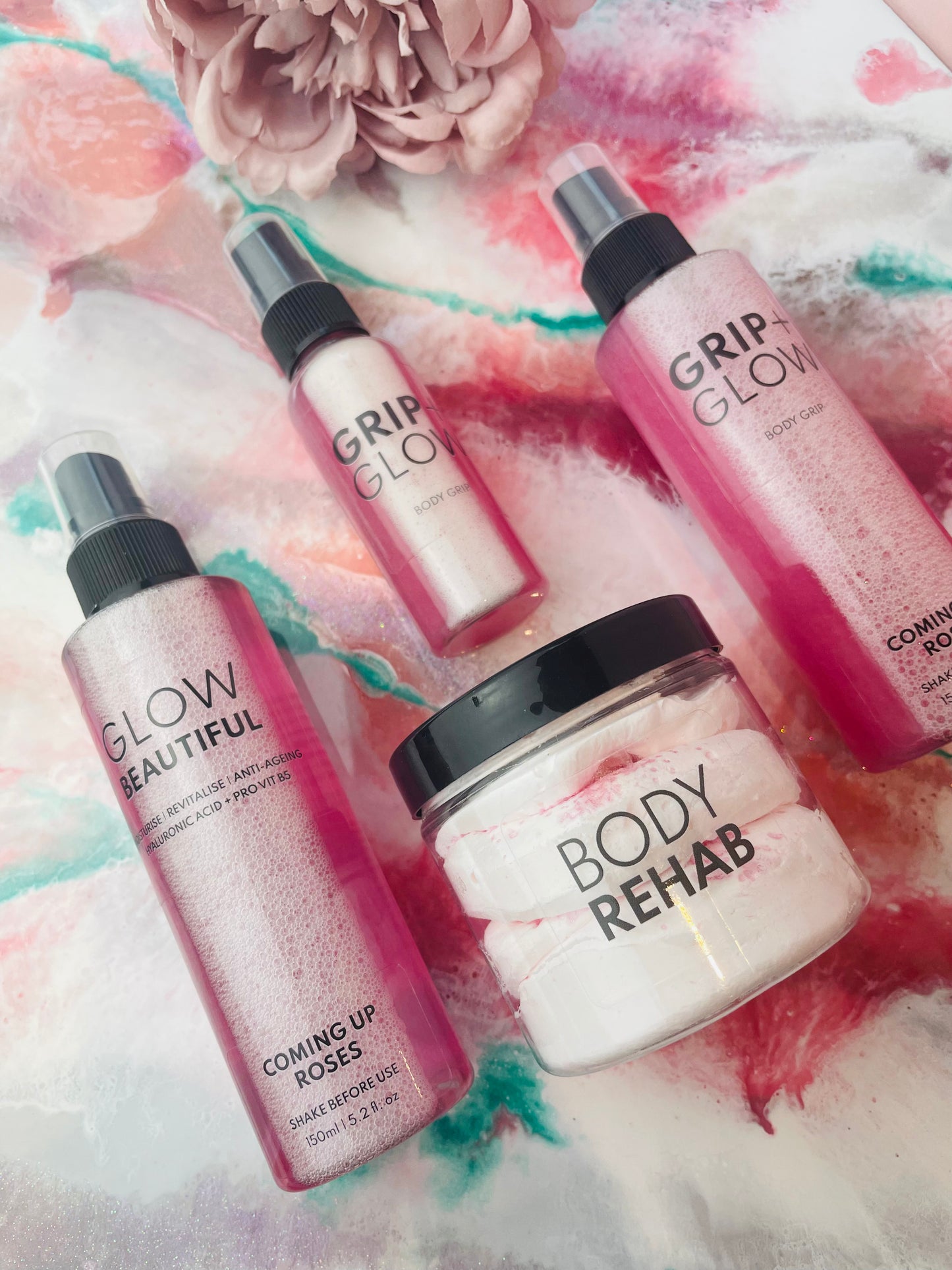 GRIP + GLOW - BODY GRIP - Coming up roses